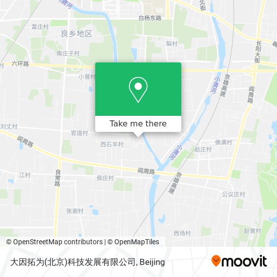 大因拓为(北京)科技发展有限公司 map