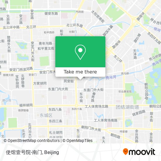使馆壹号院-南门 map