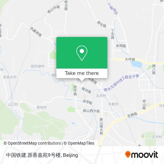 中国铁建.原香嘉苑9号楼 map