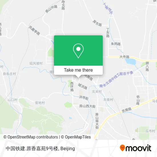 中国铁建.原香嘉苑9号楼 map