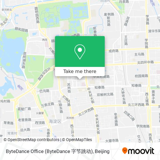 ByteDance Office (ByteDance 字节跳动) map