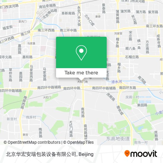 北京华宏安瑞包装设备有限公司 map