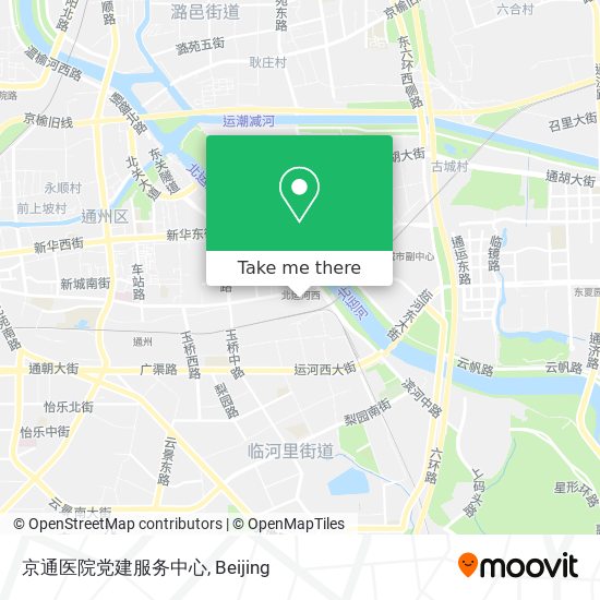 京通医院党建服务中心 map