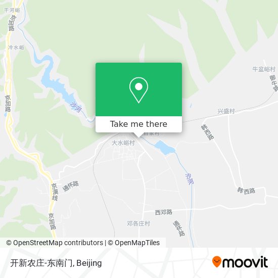 开新农庄-东南门 map