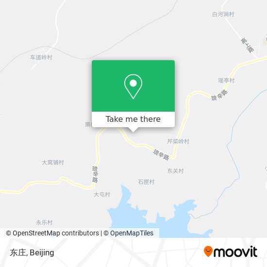 东庄 map
