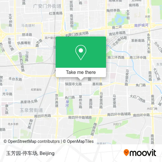 玉芳园-停车场 map