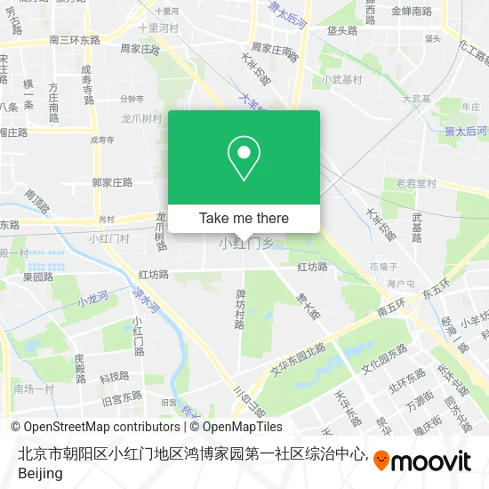 北京市朝阳区小红门地区鸿博家园第一社区综治中心 map