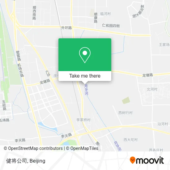 健将公司 map