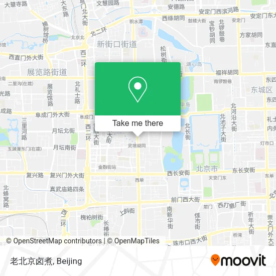 老北京卤煮 map