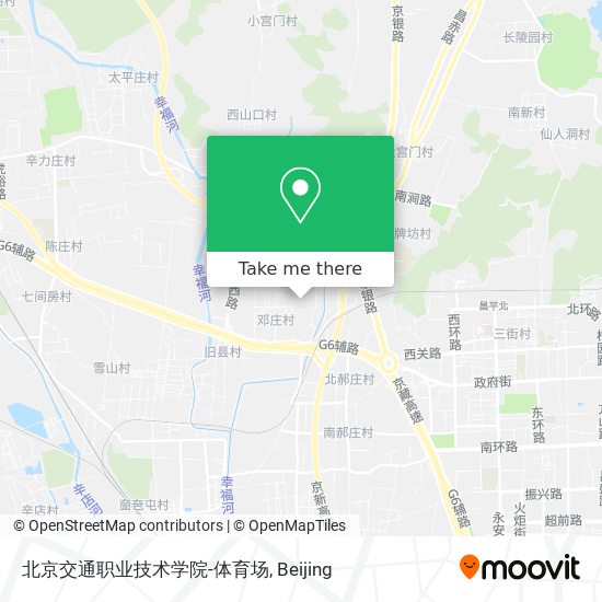 北京交通职业技术学院-体育场 map
