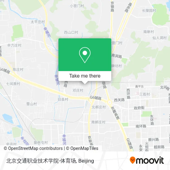 北京交通职业技术学院-体育场 map