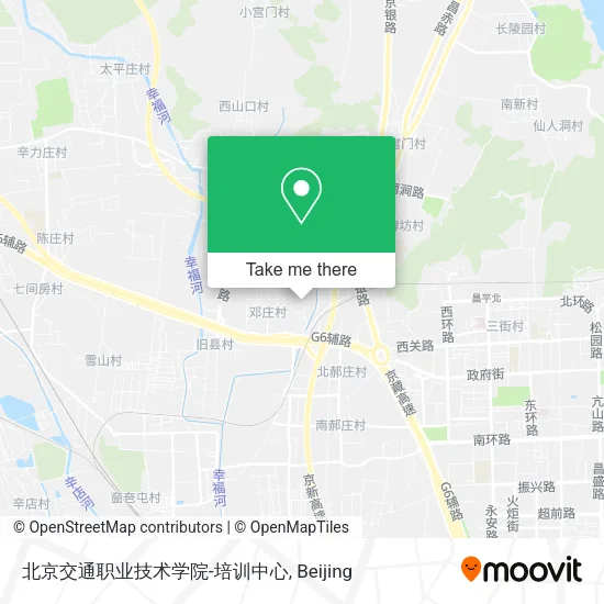 北京交通职业技术学院-培训中心 map