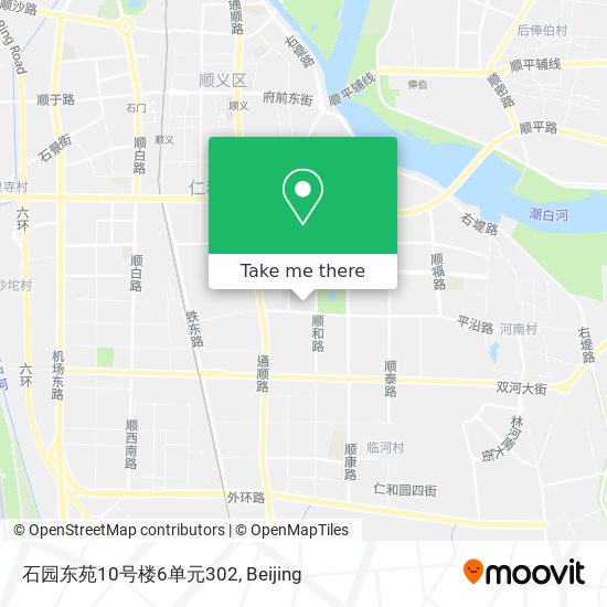 石园东苑10号楼6单元302 map