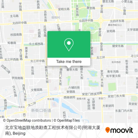北京宝地益联地质勘查工程技术有限公司(明湖大厦南) map