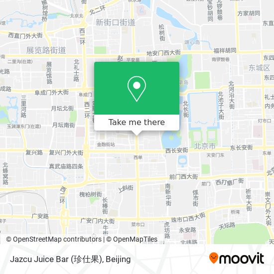 Jazcu Juice Bar (珍仕果) map