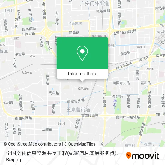 全国文化信息资源共享工程(纪家庙村基层服务点) map