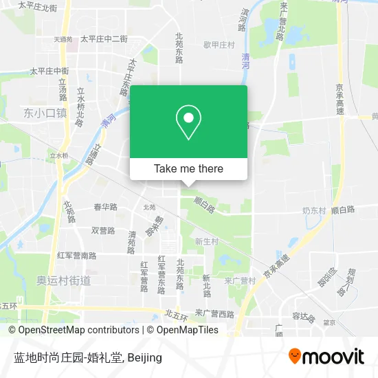 蓝地时尚庄园-婚礼堂 map