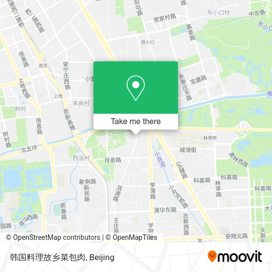 韩国料理故乡菜包肉 map