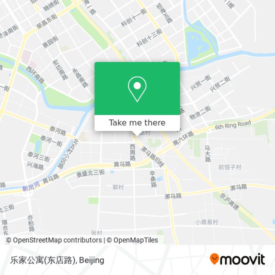 乐家公寓(东店路) map