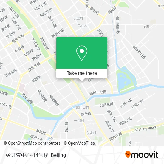 经开壹中心-14号楼 map