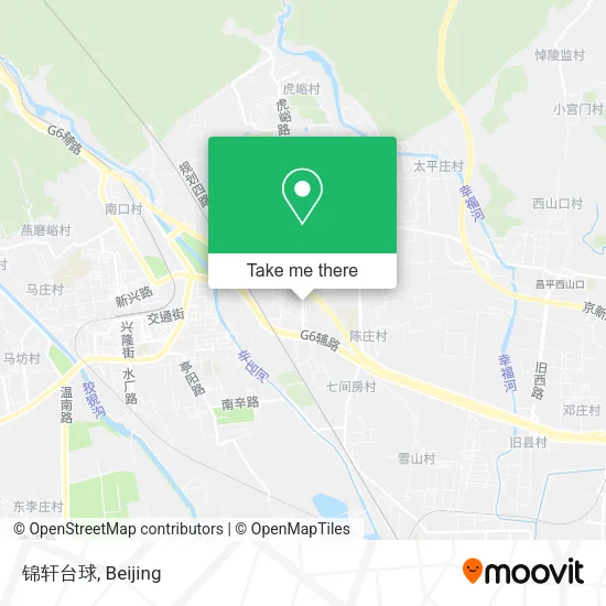 锦轩台球 map
