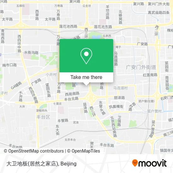 大卫地板(居然之家店) map