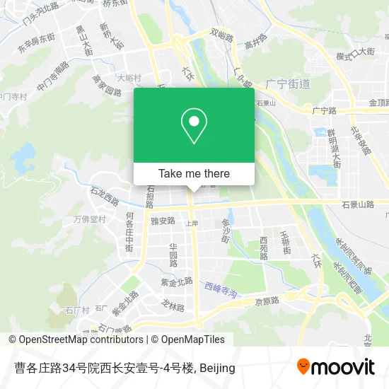 曹各庄路34号院西长安壹号-4号楼 map