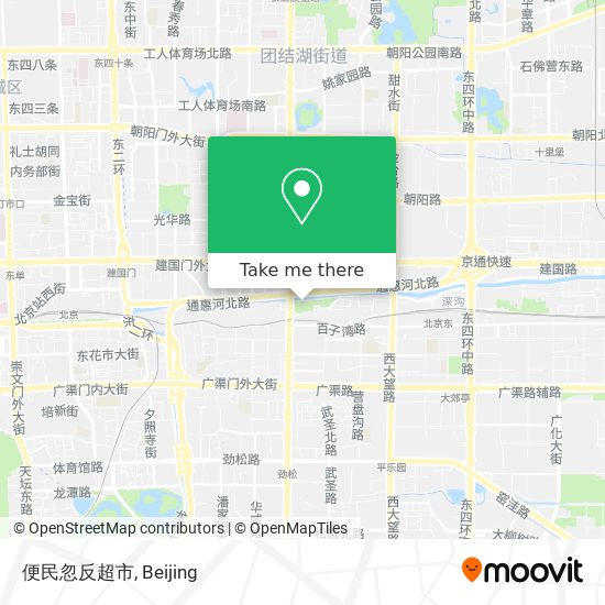便民忽反超市 map
