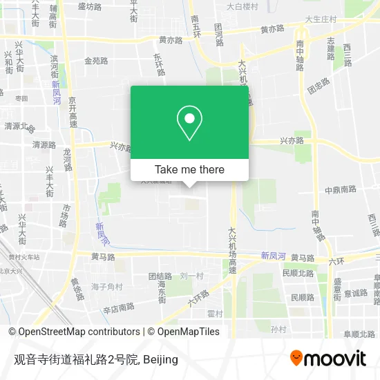 观音寺街道福礼路2号院 map