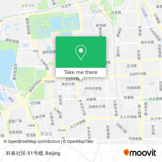 科春社区-51号楼 map