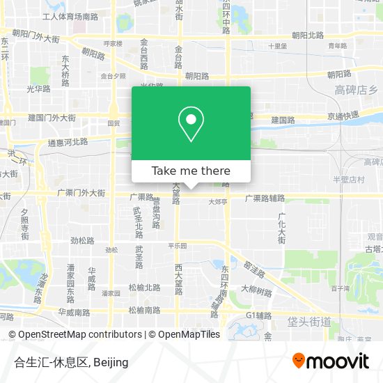 合生汇-休息区 map