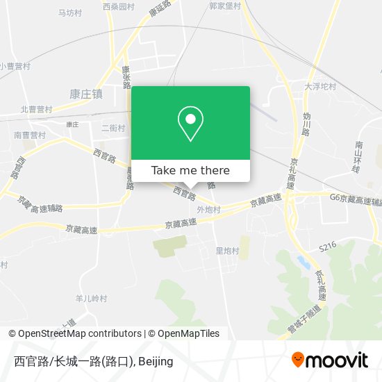 西官路/长城一路(路口) map