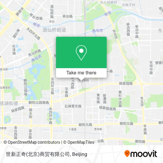世新正奇(北京)商贸有限公司 map