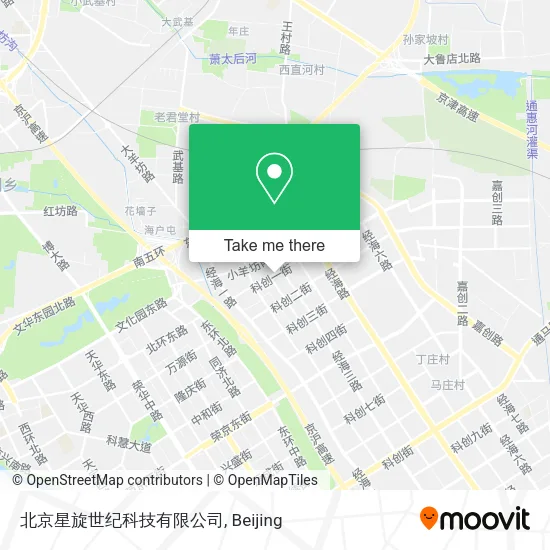 北京星旋世纪科技有限公司 map