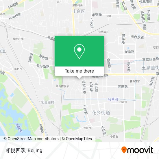 相悦四季 map