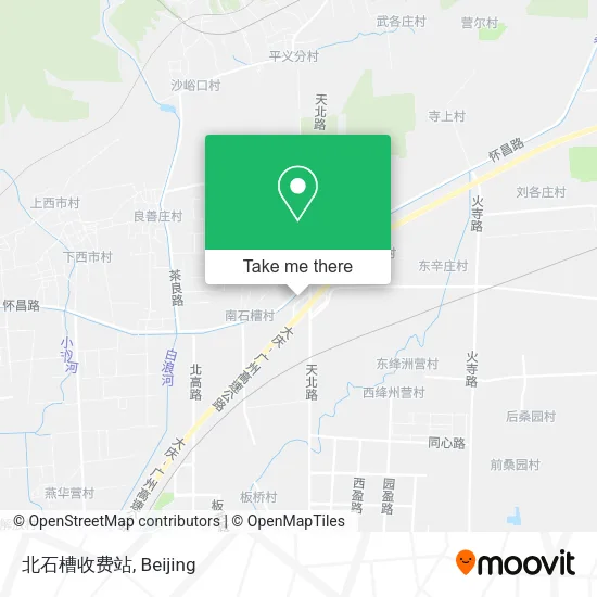 北石槽收费站 map