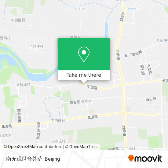 南无观世音菩萨 map