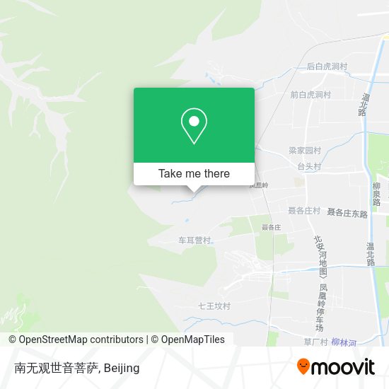南无观世音菩萨 map