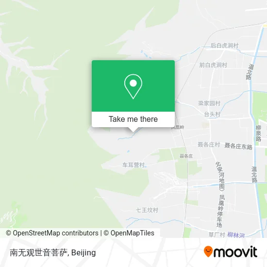 南无观世音菩萨 map
