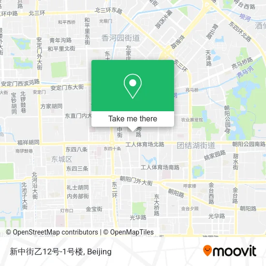 新中街乙12号-1号楼 map
