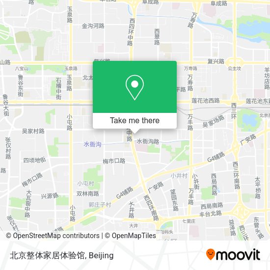 北京整体家居体验馆 map