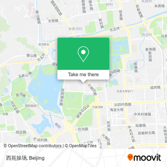 西苑操场 map