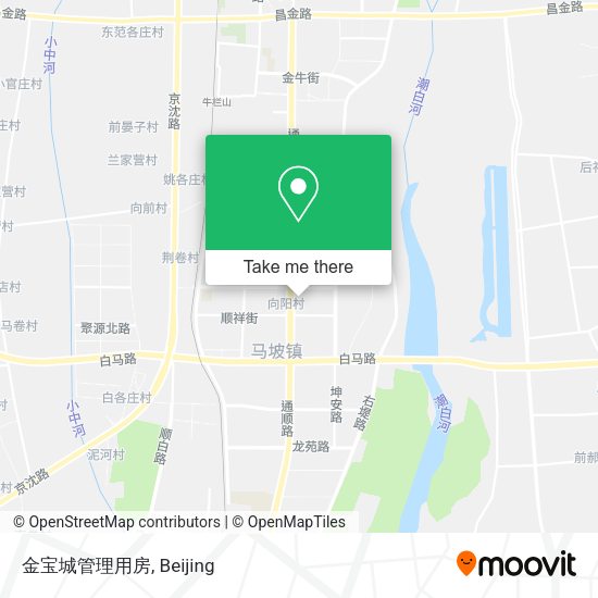 金宝城管理用房 map