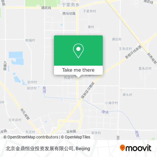 北京金鼎恒业投资发展有限公司 map