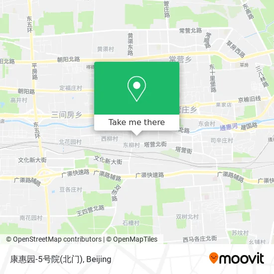 康惠园-5号院(北门) map