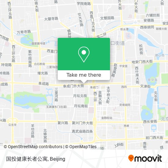 国投健康长者公寓 map