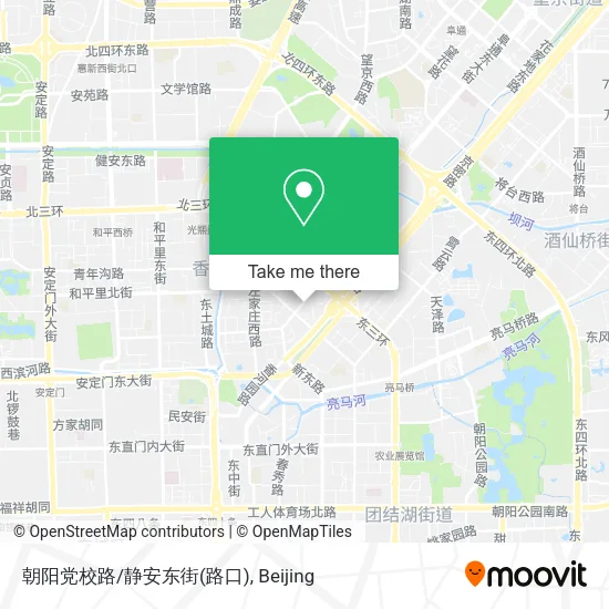 朝阳党校路/静安东街(路口) map