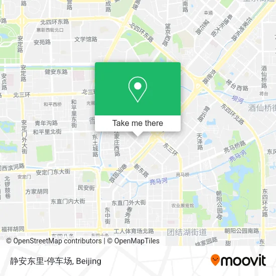 静安东里-停车场 map