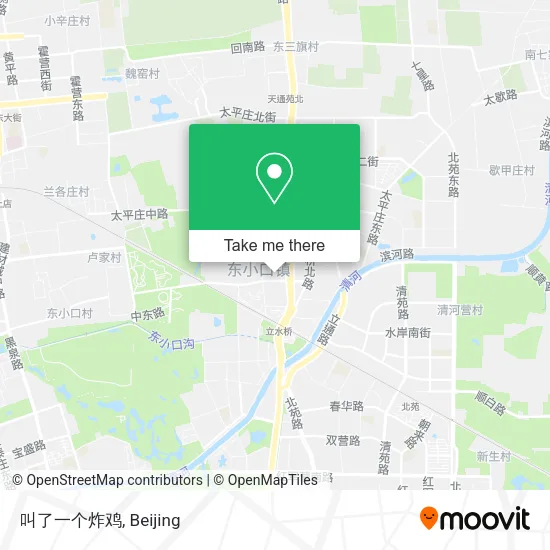叫了一个炸鸡 map