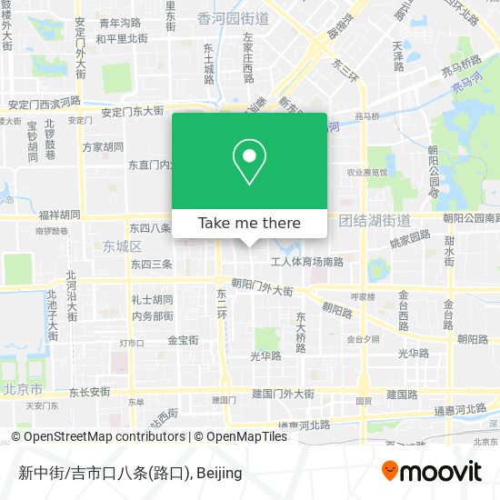 新中街/吉市口八条(路口) map